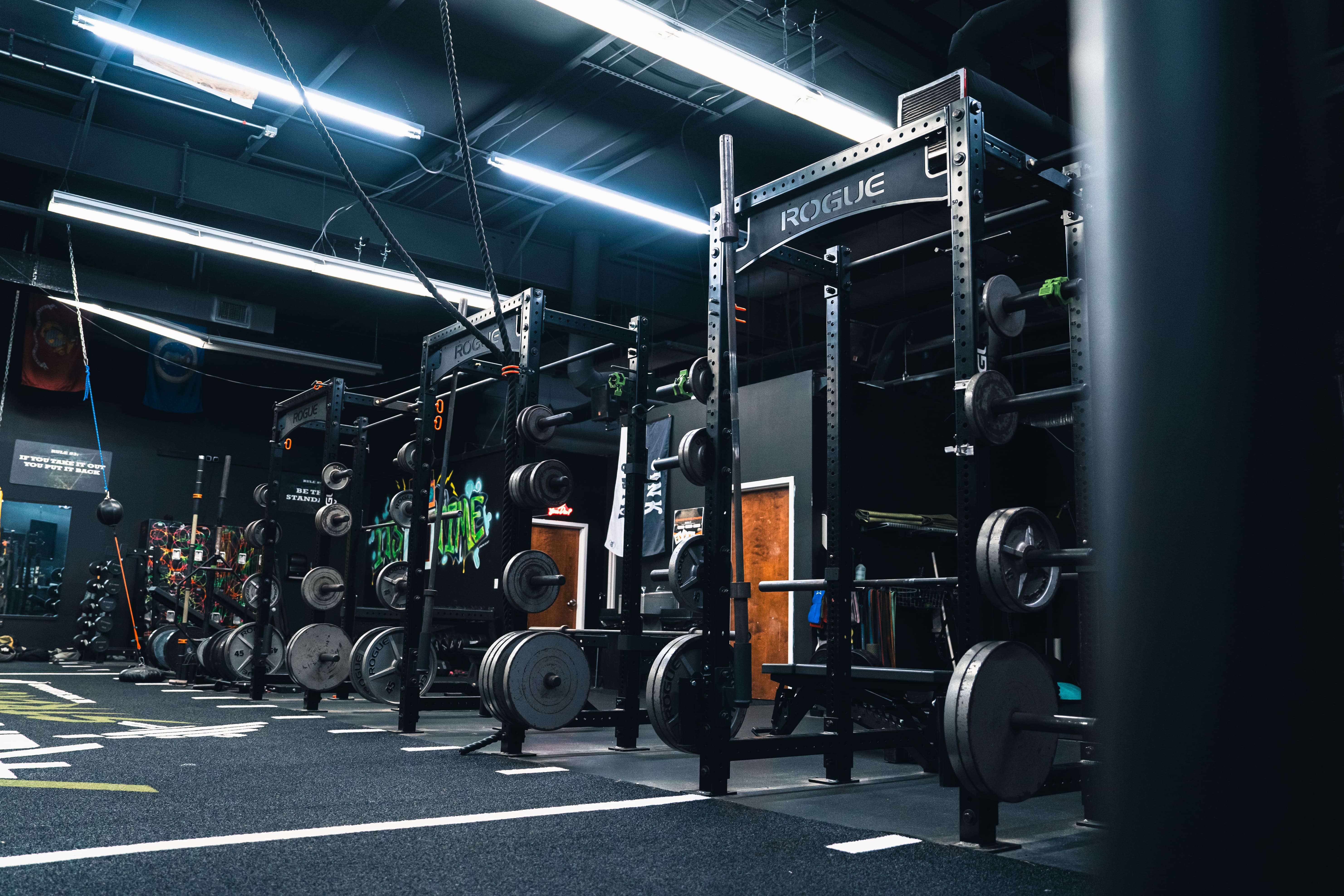 West Raleigh gym dumbbells and free weights