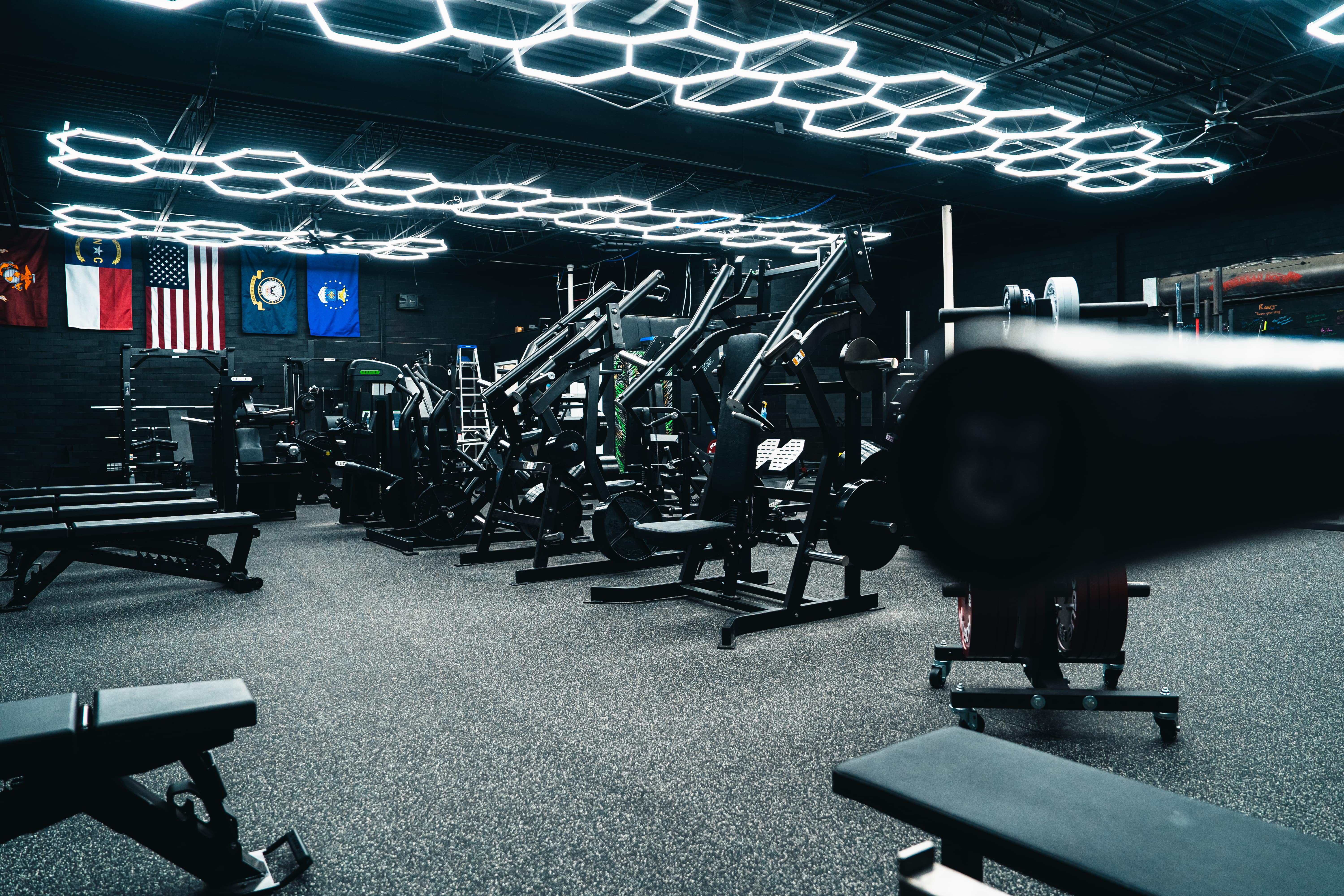 RTP Brier Creek gym turf area